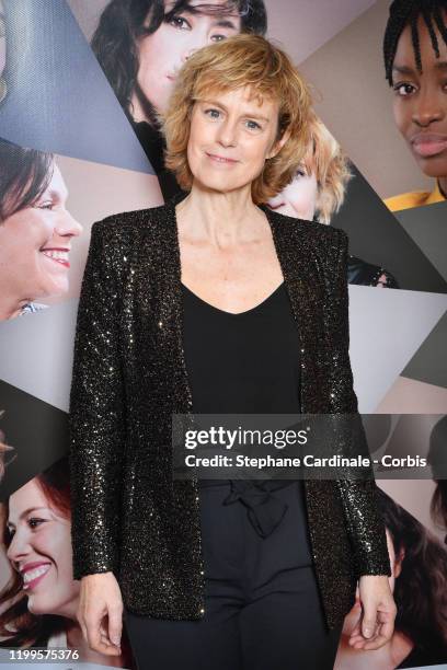 Actress Anne Richard attends the "Pygmalionnes" Screening at Assemblee Nationale on January 14, 2020 in Paris, France.