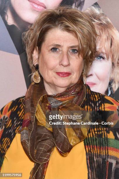 Laurence Meunier attends the "Pygmalionnes" Screening at Assemblee Nationale on January 14, 2020 in Paris, France.