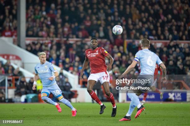 Sammy Ameobi of Nottingham Forest during the Sky Bet Championship match between Nottingham Forest and Leeds United at the City Ground, Nottingham on...