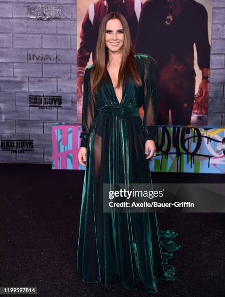 Kate del Castillo attends the Premiere of Columbia Pictures' "Bad Boys for Life" at TCL Chinese Theatre on January 14, 2020 in Hollywood, California.