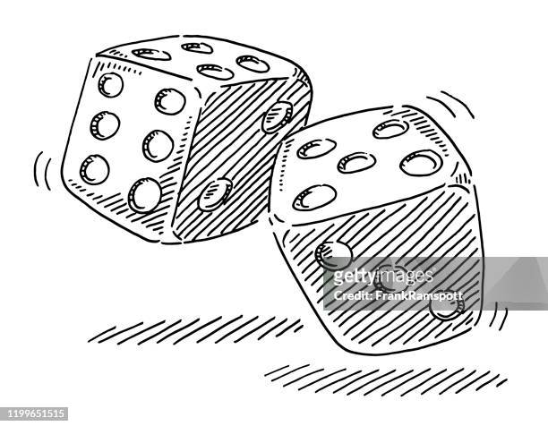 27 Roll Dice Cartoon High Res Illustrations - Getty Images