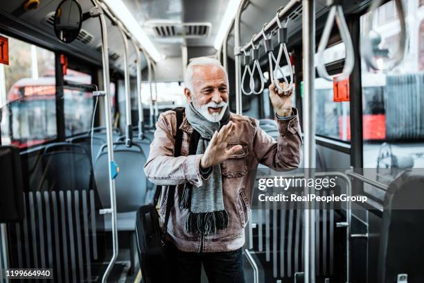 Man In The Bus 569 Senior Riding Bus Stock Photos, High-Res Pictures, and Images ...