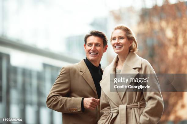 fashionable couple - georgijevic frankfurt stock pictures, royalty-free photos & images