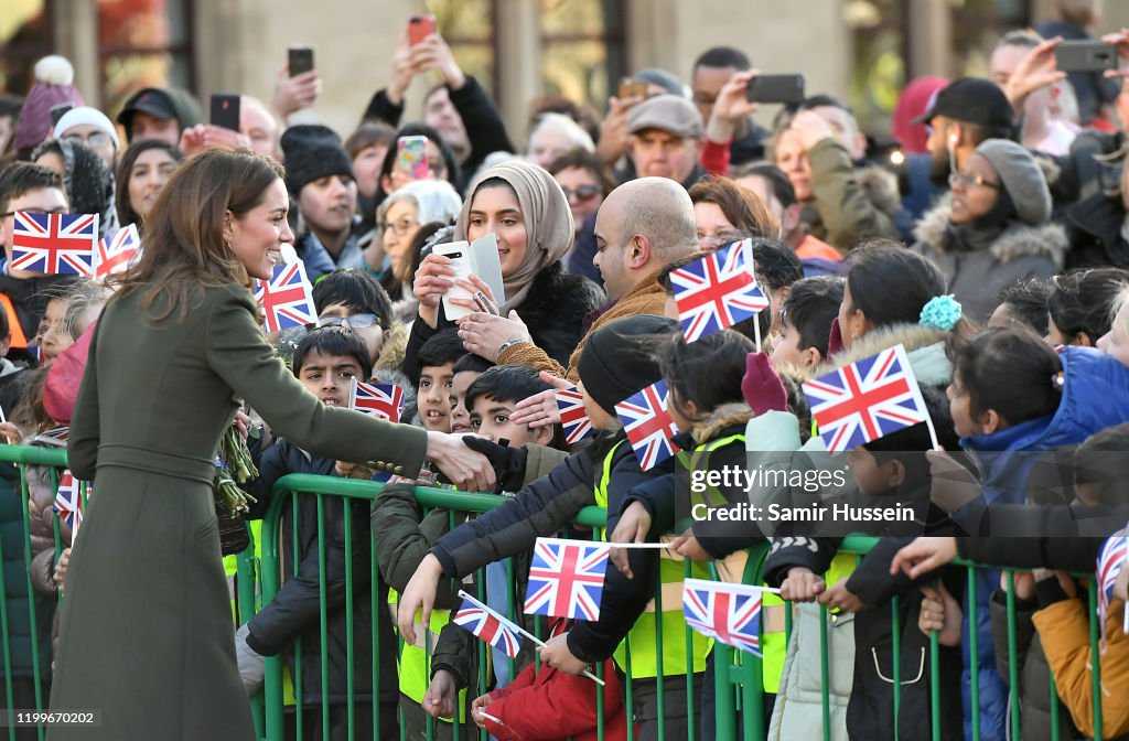 The Duke And Duchess Of Cambridge Visit Bradford