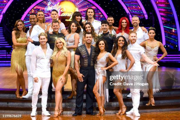 Catherine Tyldesley and Johannes Radebe, Mike Bushell and Katya Jones, AJ Pritchard and Saffron Barker, Emma Barton and Graziano di Prima, Kelvin...