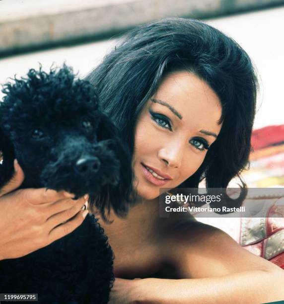 Rome, Italy, September 1968: Italian actress Maria Grazia Buccella.