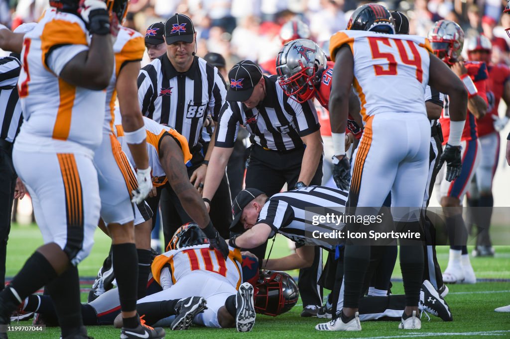 XFL: FEB 08 Los Angeles Wildcats at Houston Roughnecks