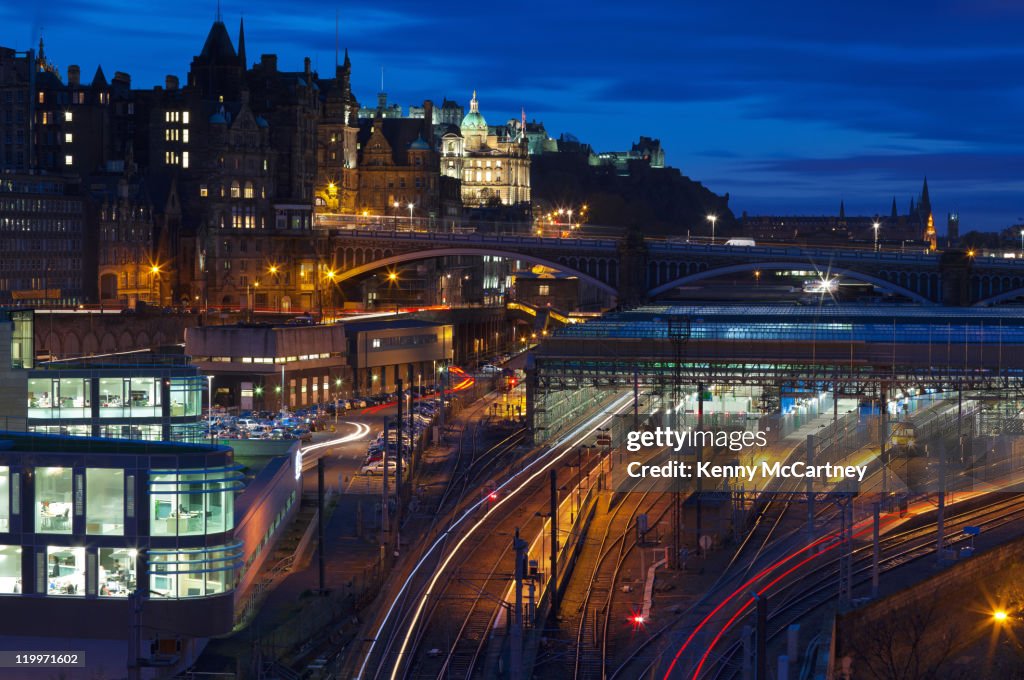 Regent Road, Waverley Station, Edinburgh