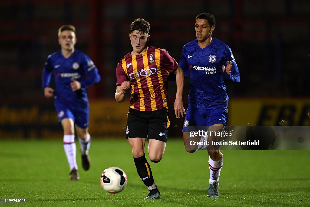 Chelsea FC v Bradford City - FA Youth Cup: Fourth Round