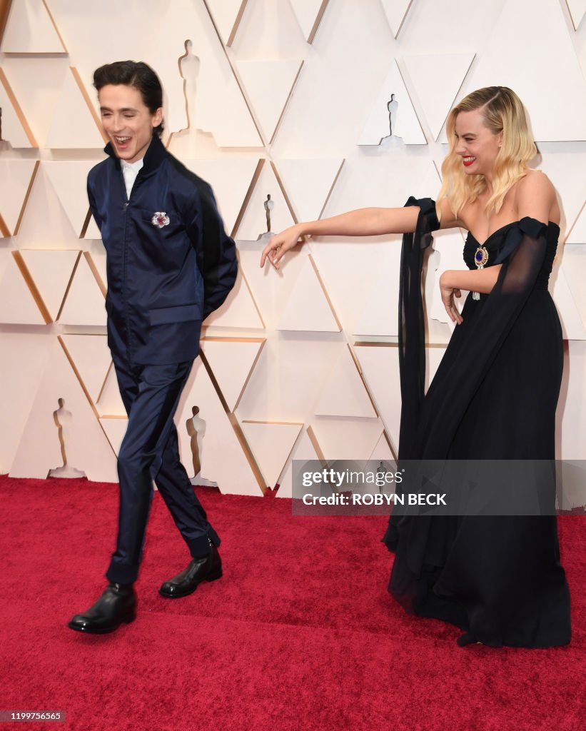 US-ENTERTAINMENT-FILM-OSCARS-ARRIVALS