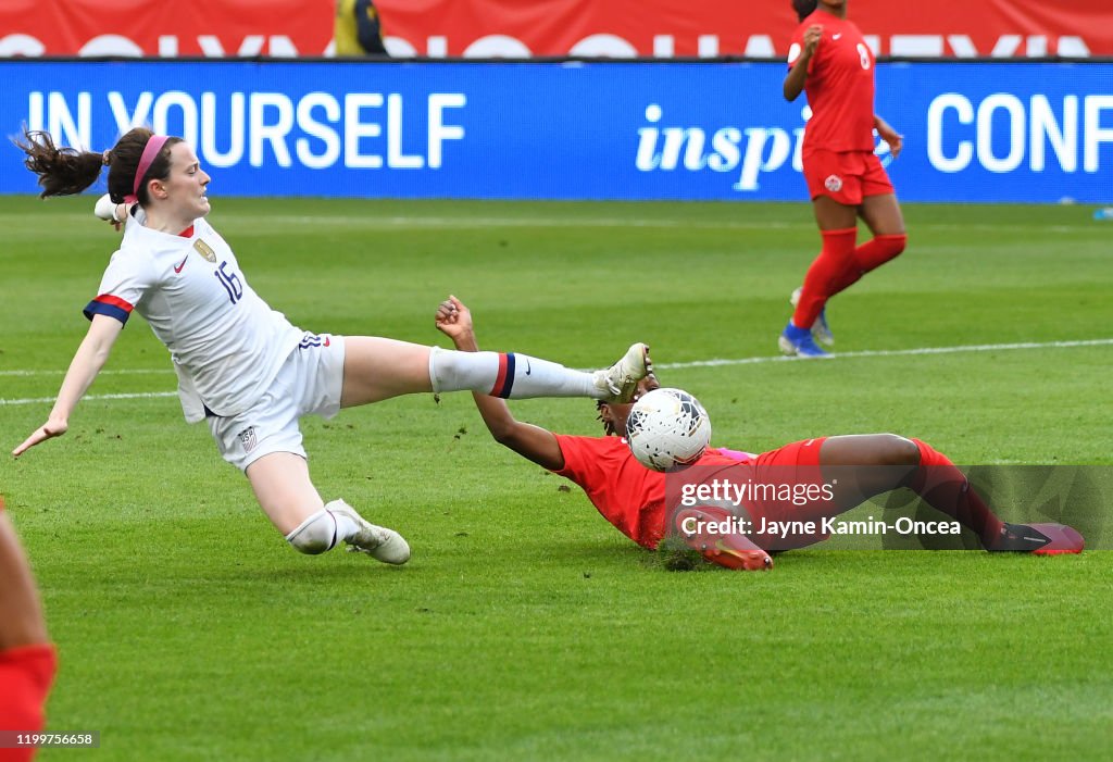 Canada v United States: Final - 2020 CONCACAF Women's Olympic Qualifying