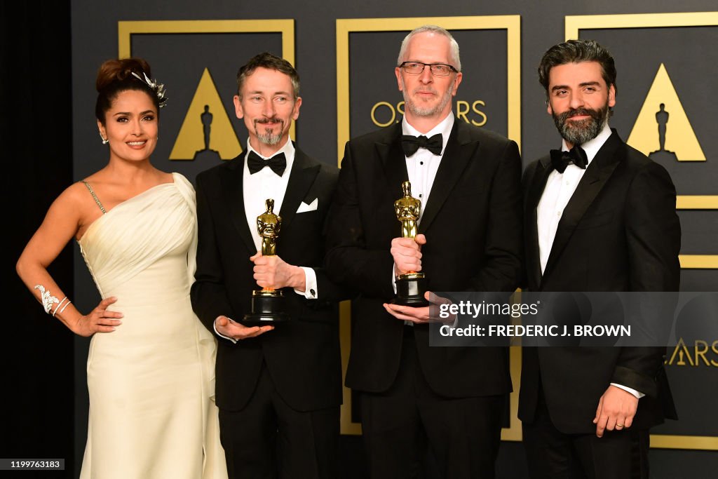 US-ENTERTAINMENT-FILM-OSCARS-PRESS ROOM