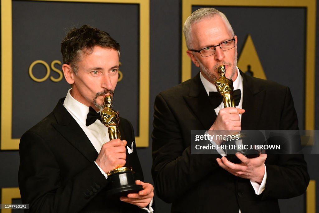 US-ENTERTAINMENT-FILM-OSCARS-PRESS ROOM