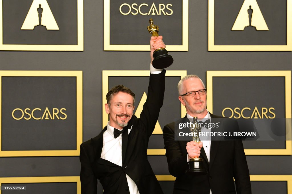 US-ENTERTAINMENT-FILM-OSCARS-PRESS ROOM