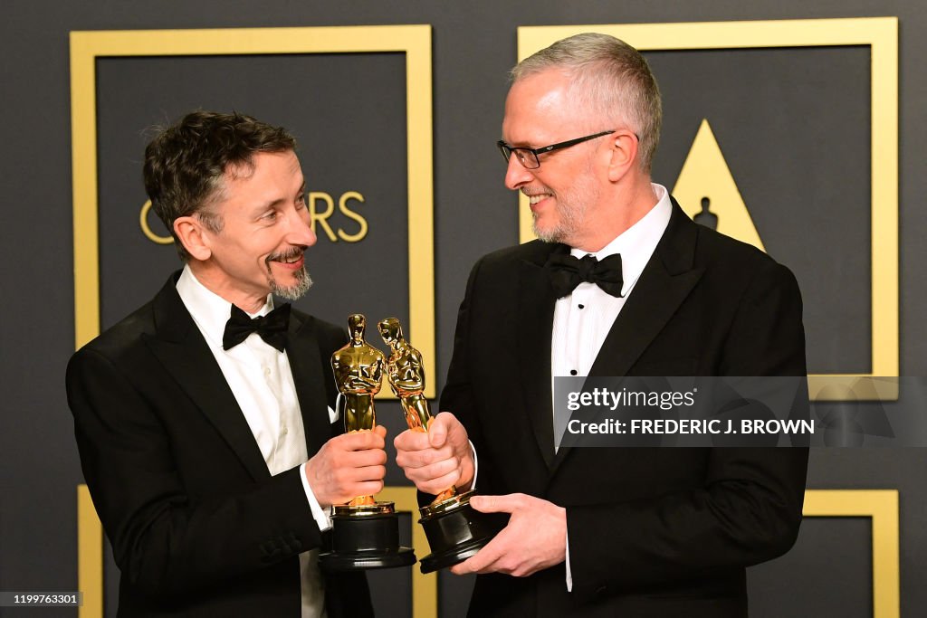 US-ENTERTAINMENT-FILM-OSCARS-PRESS ROOM
