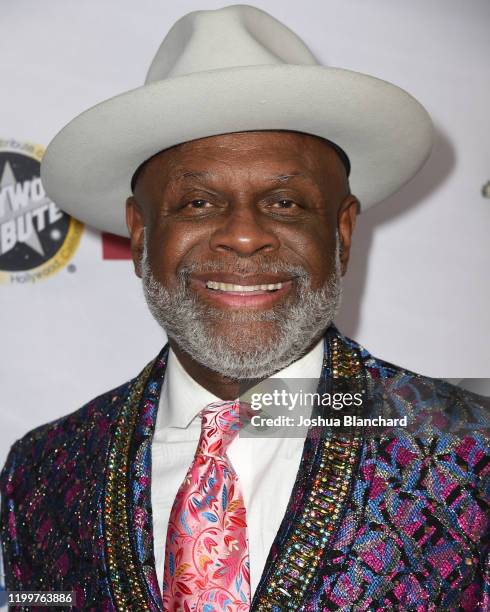 Michael Colyar arrives at Don Cho and Scarlett Shin's Hollywood Tribute Awards & Oscars Viewing Gala Benefiting Better Vision for Children Foundation...