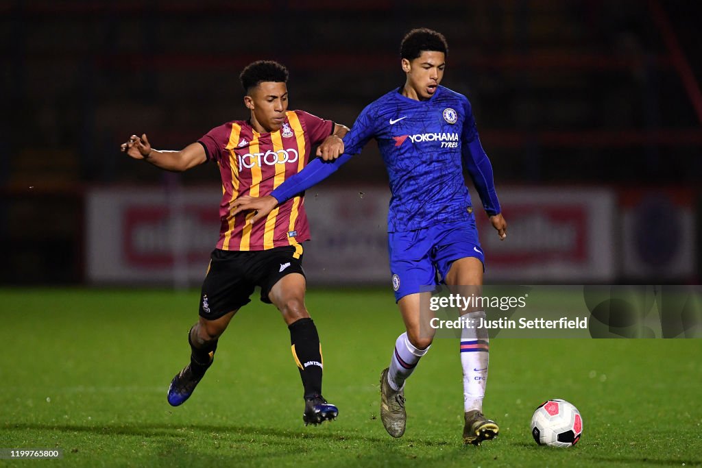 Chelsea FC v Bradford City - FA Youth Cup: Fourth Round