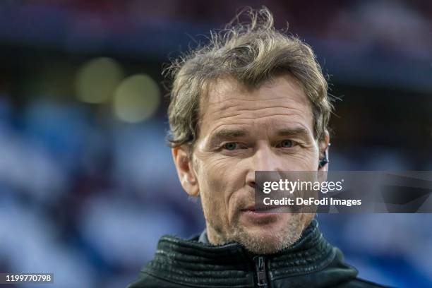 Jens Lehmann Looks on prior to the Bundesliga match between FC Bayern Muenchen and RB Leipzig at Allianz Arena on February 9, 2020 in Munich, Germany.