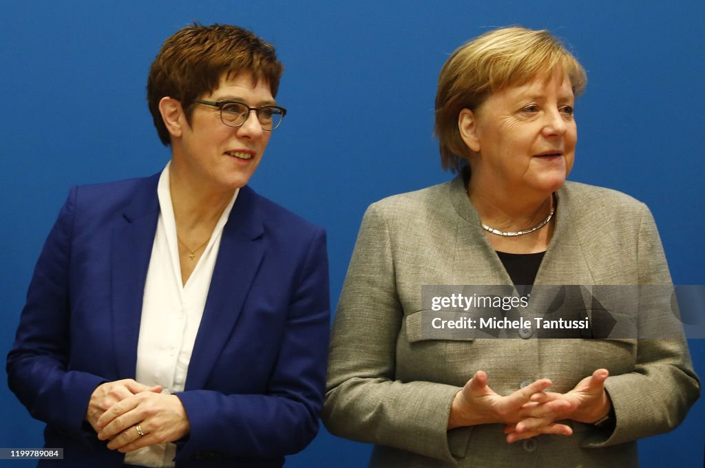 Annegret Kramp-Karrenbauer To Step Down As CDU Leader