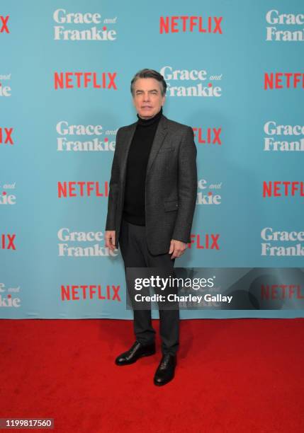 Peter Gallagher attends a special screening of "Grace and Frankie Season 6", presented by Netflix, on January 15, 2020 in Los Angeles, California.