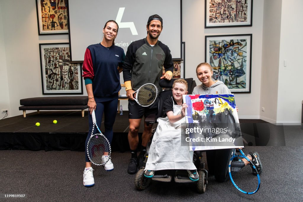 Art Series Hotels Host Life Drawing Class For Australian Open Tennis Stars