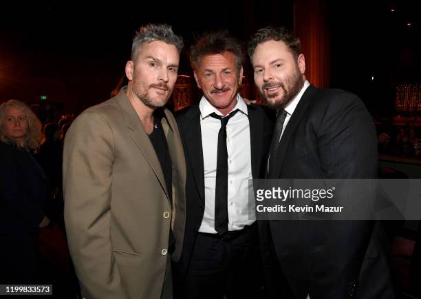 Balthazar Getty, Sean Penn and Sean Parker attend CORE Gala: A Gala Dinner to Benefit CORE and 10 Years of Life-Saving Work Across Haiti & Around the...