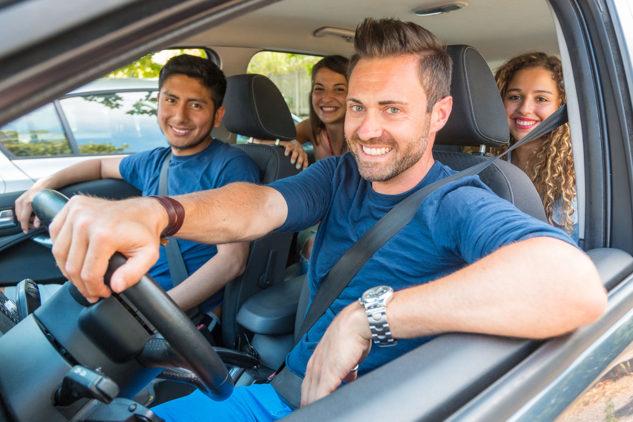 carpooling concept