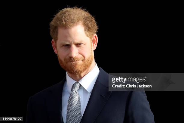 Prince Harry, Duke of Sussex, the Patron of the Rugby Football League hosts the Rugby League World Cup 2021 draws for the men's, women's and...
