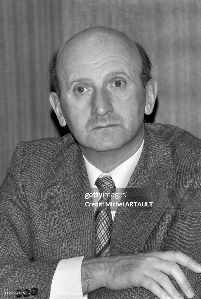 Henri Krasucki Leader De La CGT Lors D une Conf rence De Presse henri-krasucki-leader-de-la-cgt-lors-d-une-conf-rence-de-presse