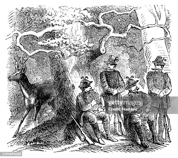 Getting Drawn Hunting Draw A Deer Photos and Premium High Res Pictures - Getty Images