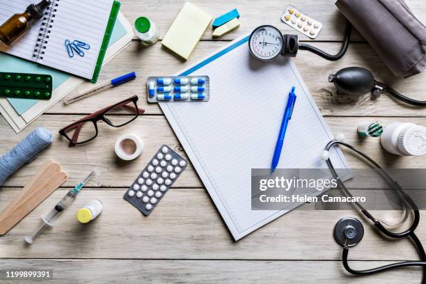 Doctor Table View Doctor Table Top View Photos and Premium High Res Pictures - Getty Images