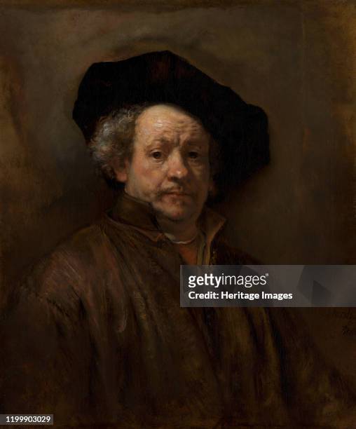 Self-Portrait, 1660. Artist Rembrandt Harmensz van Rijn.