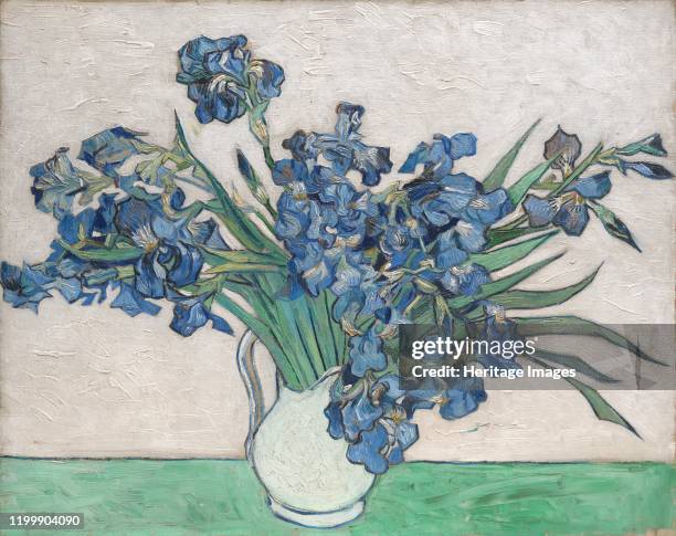 Irises, 1890. Artist Vincent van Gogh.