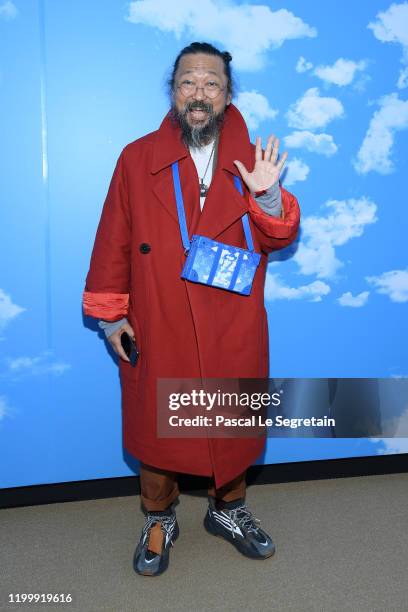 Takashi Murakami attends the Louis Vuitton Menswear Fall/Winter 2020-2021 show as part of Paris Fashion Week on January 16, 2020 in Paris, France.