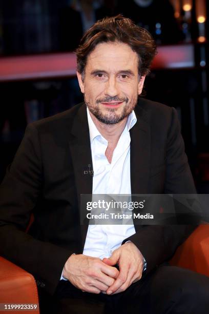 Oliver Mommsen during the NDR Talk Show on January 10, 2020 in Hamburg, Germany.