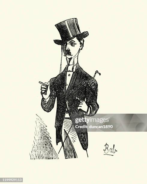 poor young aldershot, victorian london characters, 1850s - elite stock illustrations