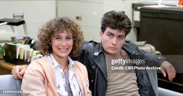 The movie "Ferris Bueller's Day Off", written and directed by John Hughes. Seen here from left, Jennifer Grey as Jeanie Bueller and Charlie Sheen as...