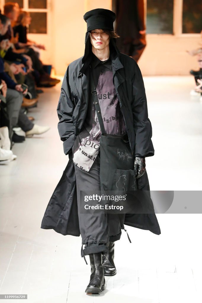 Yohji Yamamoto : Runway - Paris Fashion Week - Menswear F/W 2020-2021