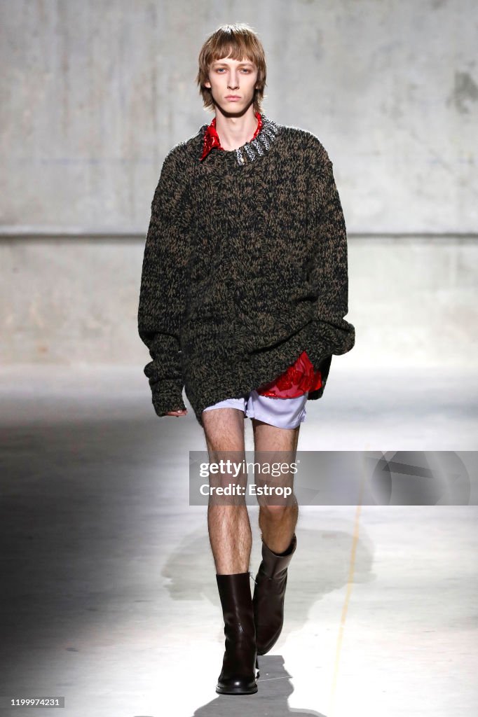 Dries Van Noten : Runway - Paris Fashion Week - Menswear F/W 2020-2021