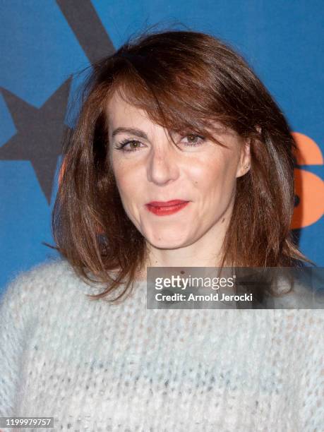 Anne-Elisabeth Blateau attends the third day of the 23rd L'Alpe D'Huez International Comedy Film festival on January 16, 2020 in Alpe d'Huez, France.
