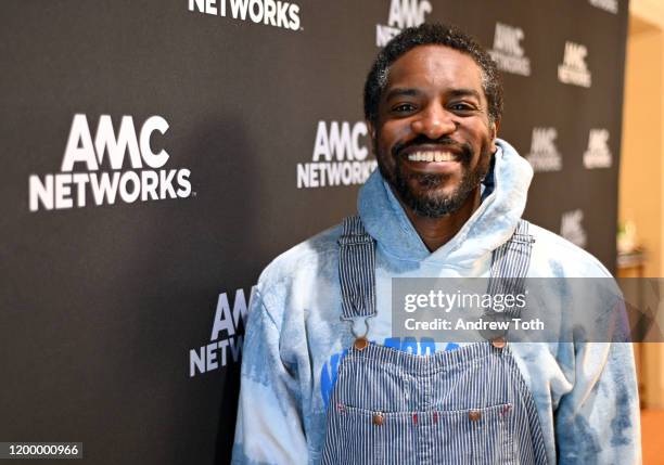 André Benjamin of 'Dispatches from Elsewhere' attends the AMC Networks portion of the Winter 2020 TCA Press Tour on January 16, 2020 in Pasadena,...