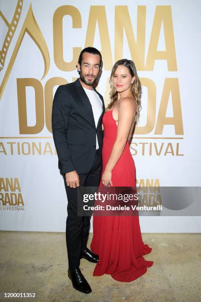 Aaron Diaz and Lola Ponce attend Cana Dorada Film & Music Festival - Soft Opening: Dominican Night on January 16, 2020 in Punta Cana, Dominican...