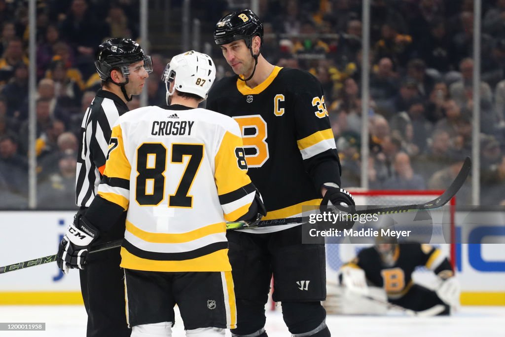 Pittsburgh Penguins v Boston Bruins