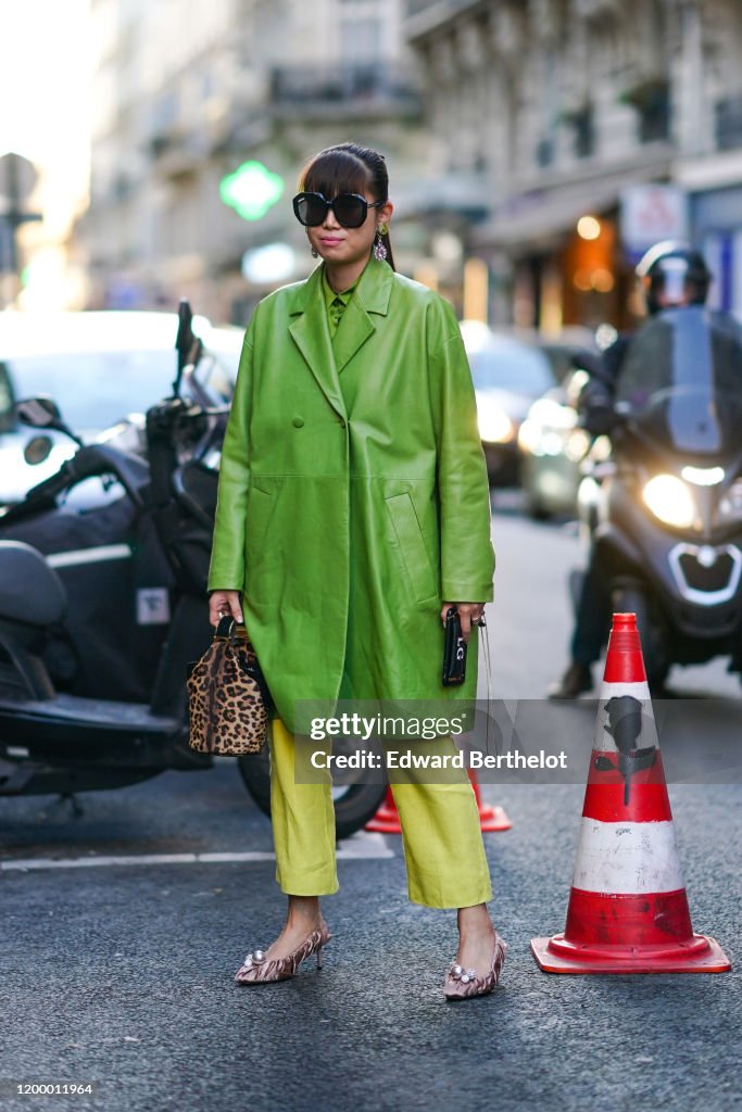 Street Style - Paris Fashion Week - Menswear F/W 2020-2021 : Day Three