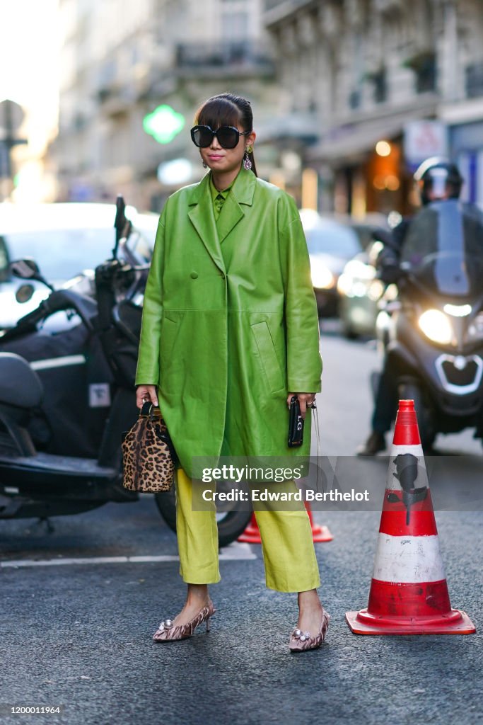 Street Style - Paris Fashion Week - Menswear F/W 2020-2021 : Day Three