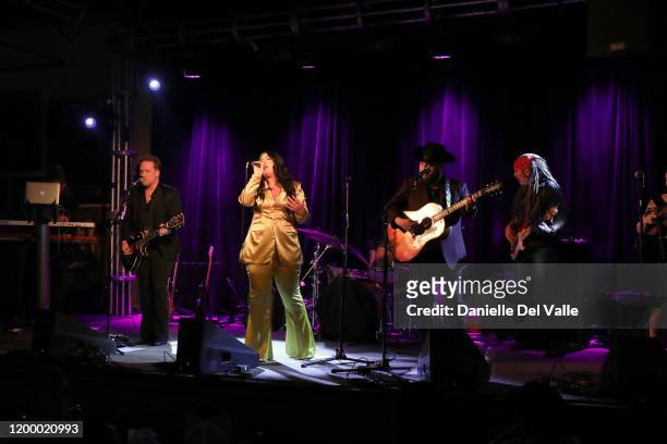 Kree Harrison performs onstage for her "Chosen Family Tree" album launch on January 16, 2020 in Nashville, United States.