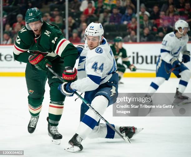 Jan Rutta Lightning 1,404 Minnesota Wild Center Eric Staal Stock Photos, High-Res Pictures ...
