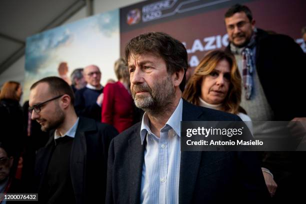 Italian Minister of Culture Dario Franceschini takes part in the political meeting "DTC Lazio: dalla valorizzazione allo sviluppo. Risultati e nuove...