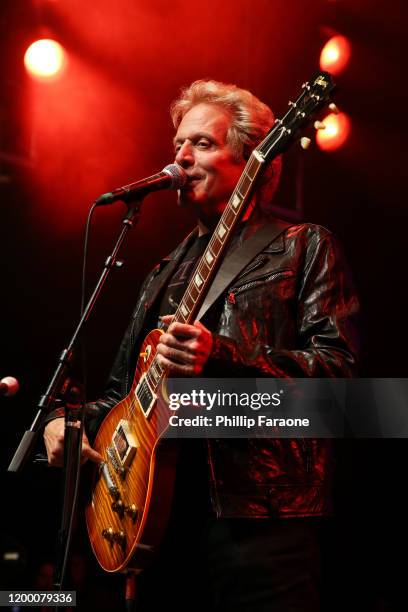 Don Felder performs onstage at the GIBSON NAMM JAM Opening Party 2020 at City National Grove of Anaheim on January 16, 2020 in Anaheim, California.