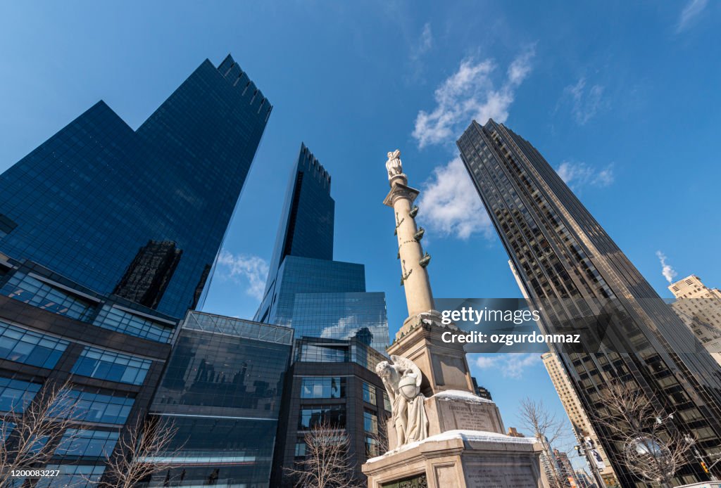 Time Warner Center en Columbus Circle, NYC